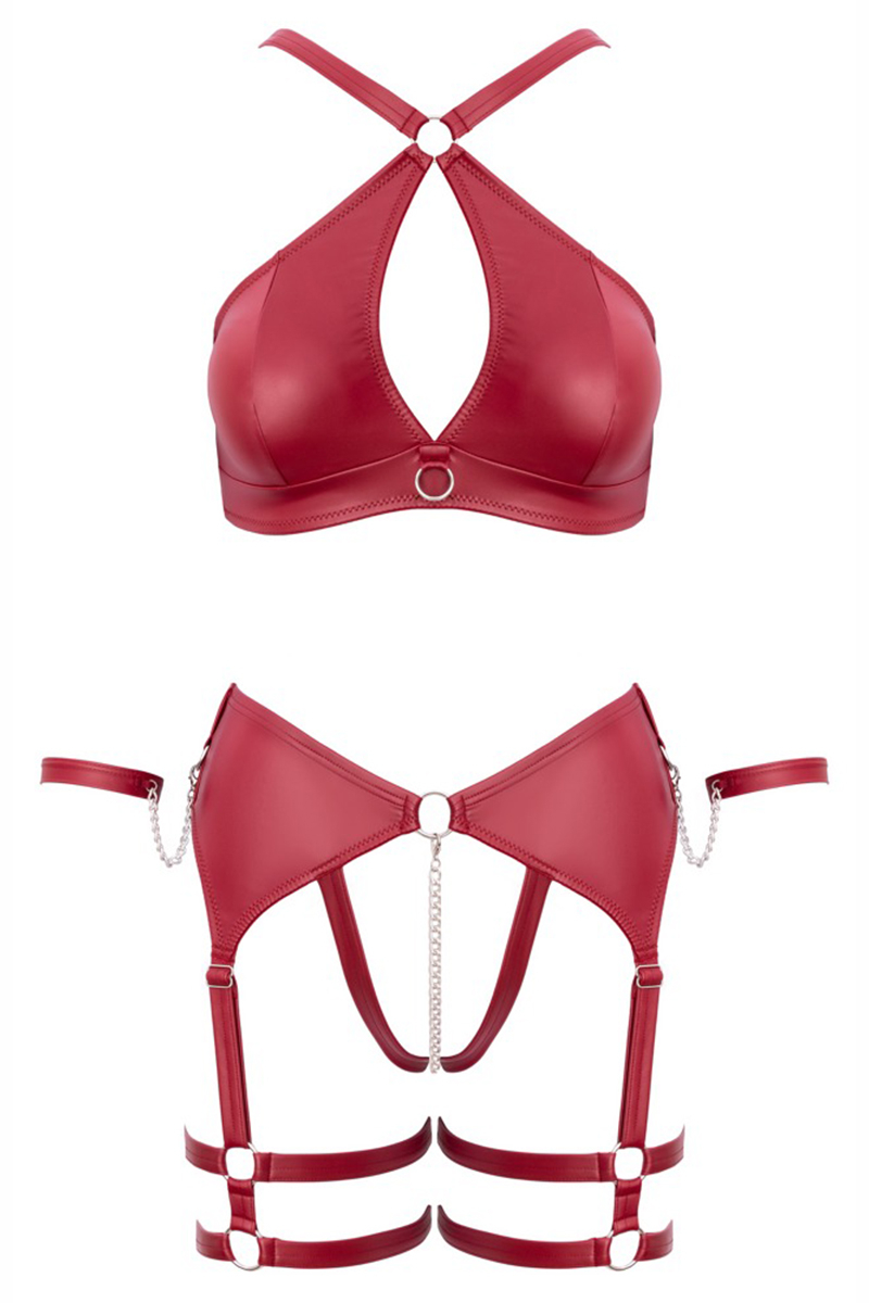 Ensemble BDSM bordeaux - Cotelli Bondage