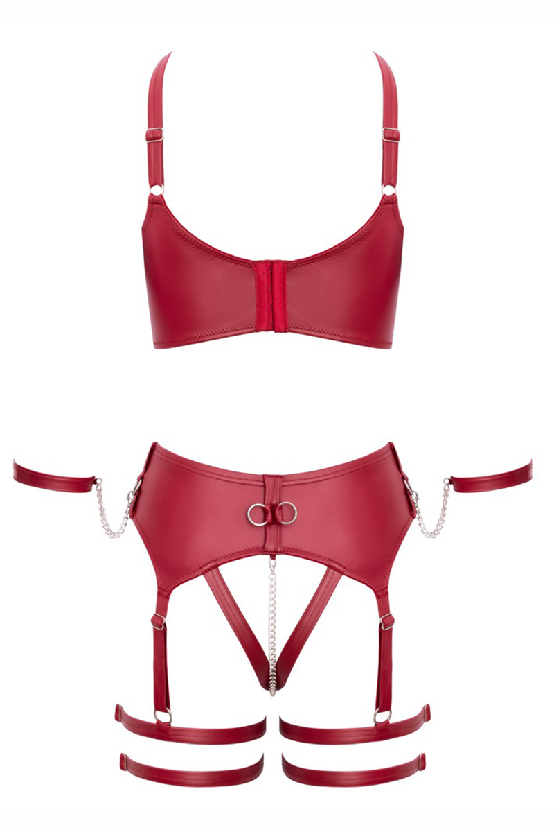 Ensemble BDSM bordeaux - Cotelli Bondage