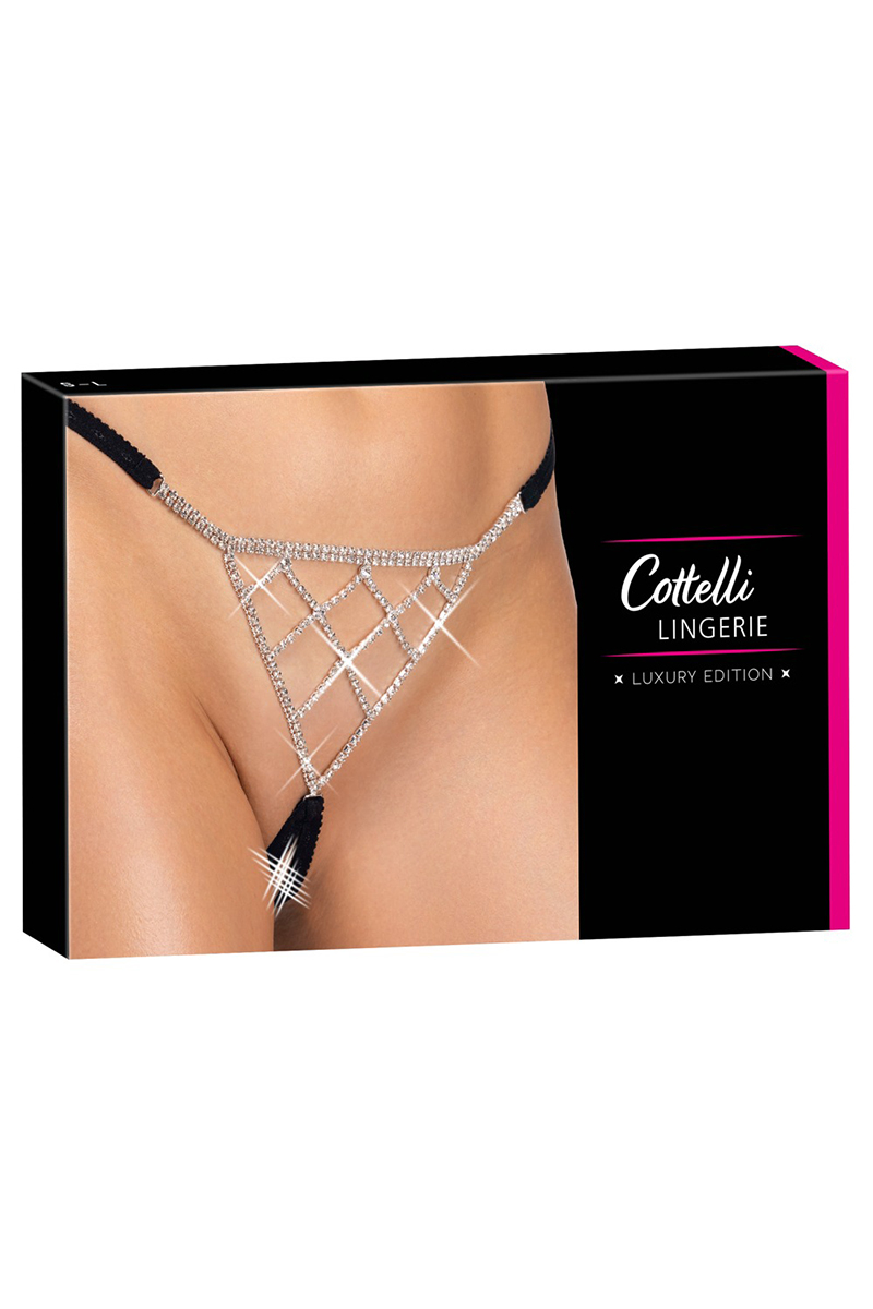 String ouvert strass