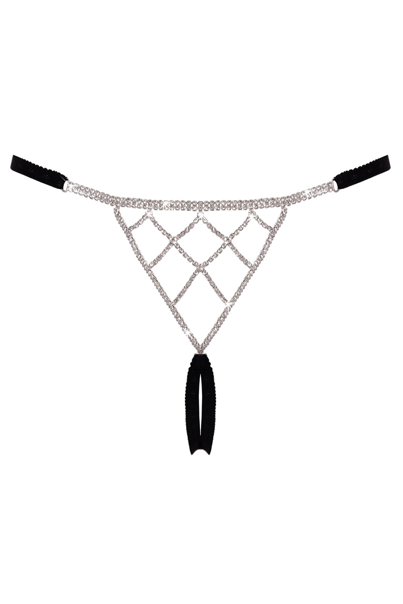 String ouvert strass