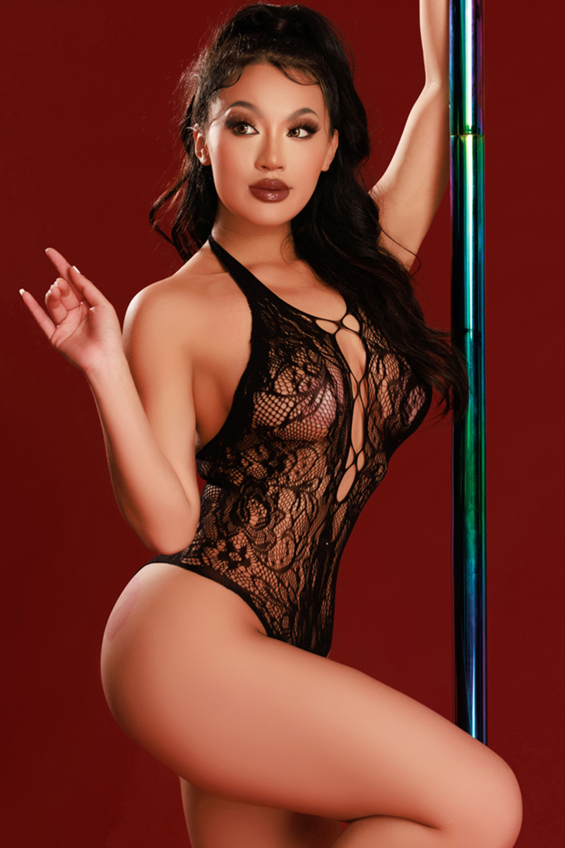 Body dentelle sexy noir