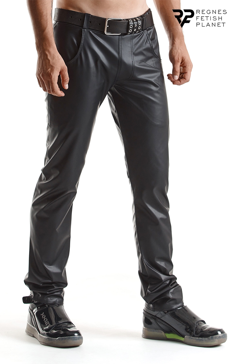Pantalon wetlook