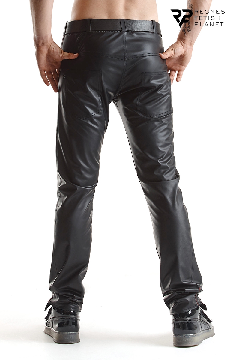 Pantalon wetlook