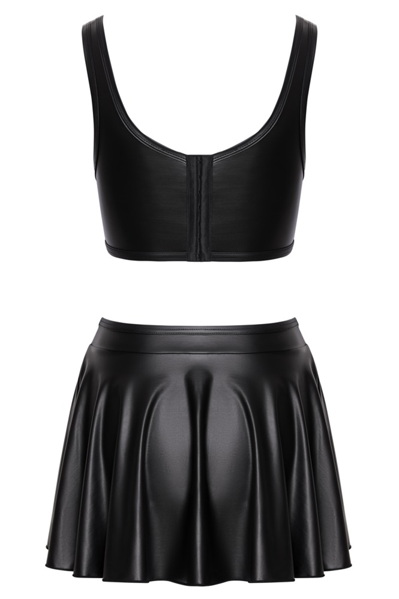Ensemble Top bustier court et mini-jupe