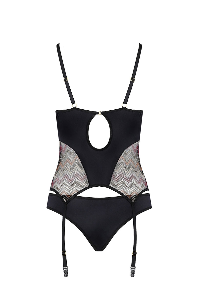 Guêpière et culotte Lagerta - Casmir