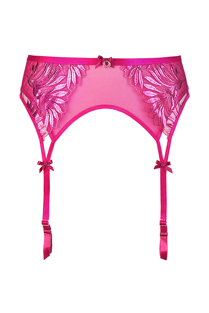 Porte-jarretelles Rose V-10252 - Axami