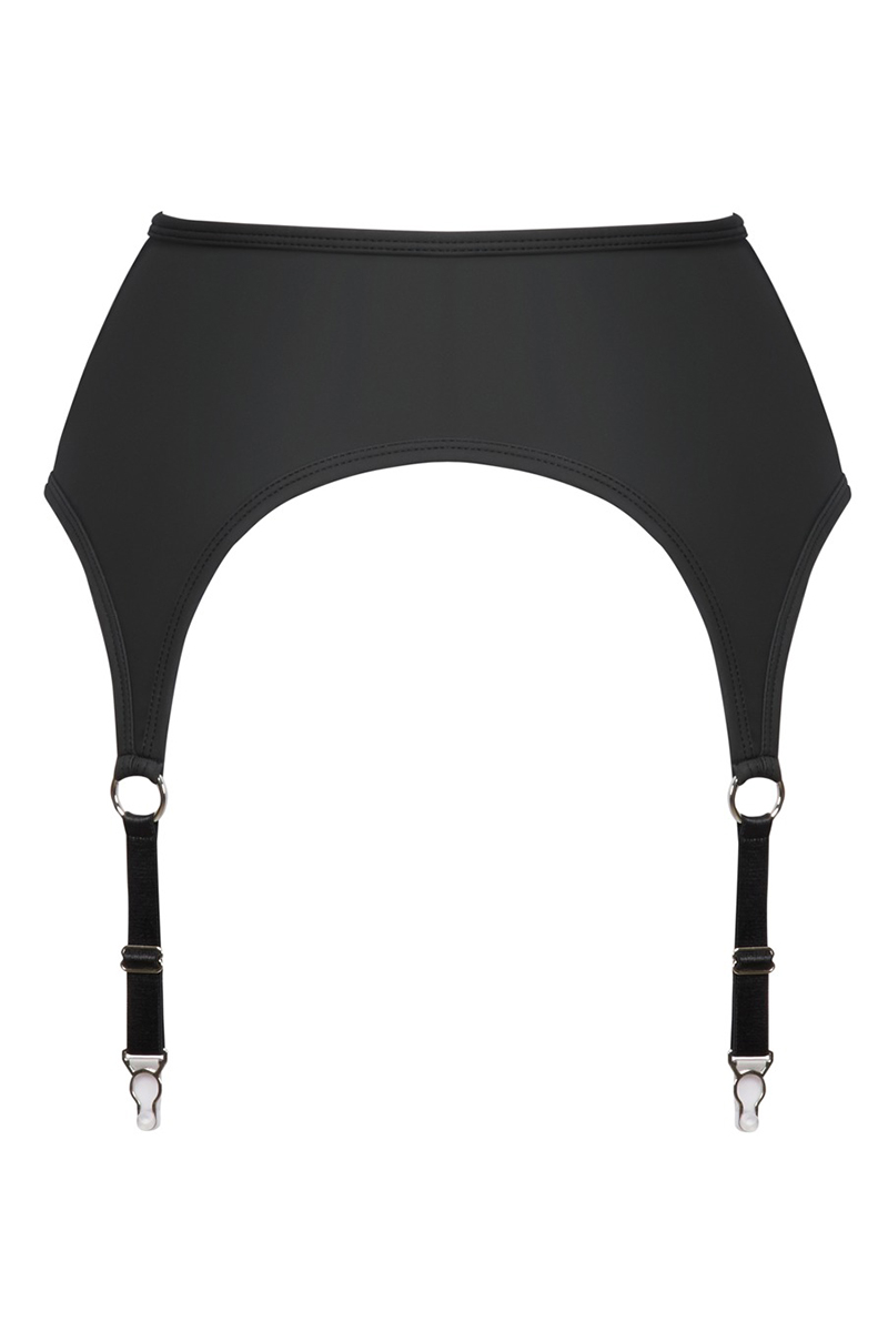 Porte-jarretelles noir mat - Cottelli LINGERIE