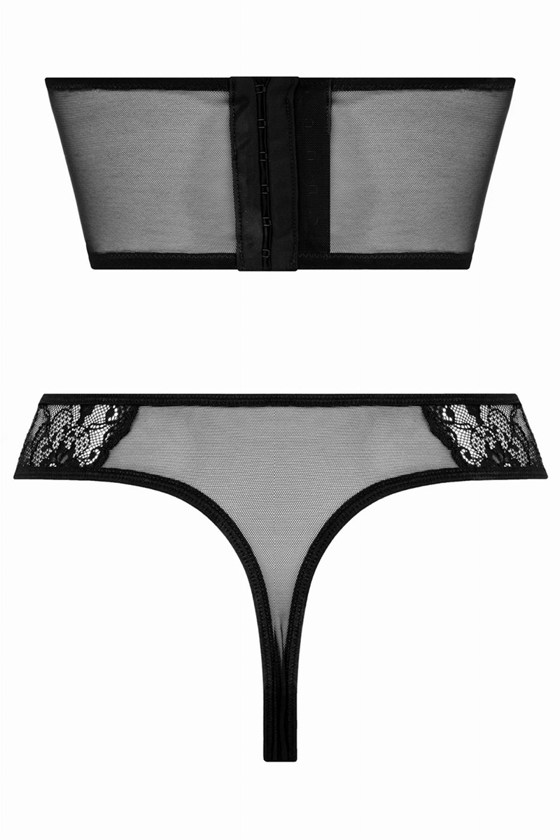 Ensemble bustier et string Tiara - Christine