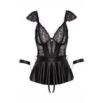Ensemble 3 pièces lingerie Fetish - Cotelli Bondage