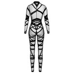 Combinaison floquée Bondesque F357 - Noir Handmade