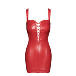 Mini robe lacée Bombshell F364 - Noir Handmade