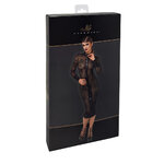 Robe fourreau Noirelle F376 - Noir Handmade