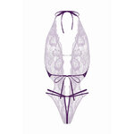 Body string ouvert Renee violet - Christine