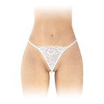 String avec perles Venusina - blanc