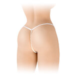 String avec perles Venusina - blanc
