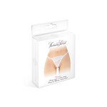String avec perles Venusina - blanc