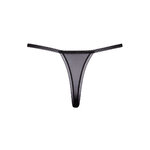 String ouvert Fleur brodée