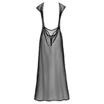 Robe longue en résille
