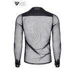 Chemise transparente Cesare