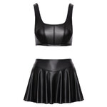 Ensemble Top bustier court et mini-jupe