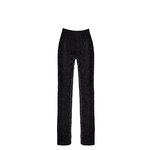 Pantalon en maille pailletée Onyx F374