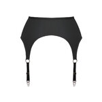 Porte-jarretelles noir mat - Cottelli LINGERIE