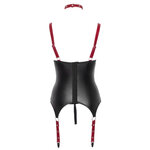Ensemble ouvert avec collier et menottes - Cotelli Bondage