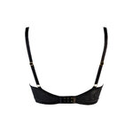Soutien-gorge tulle et dentelle noir V-10711 - Axami