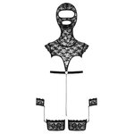 Ensemble de lingerie bondage en dentelle - bad kitty