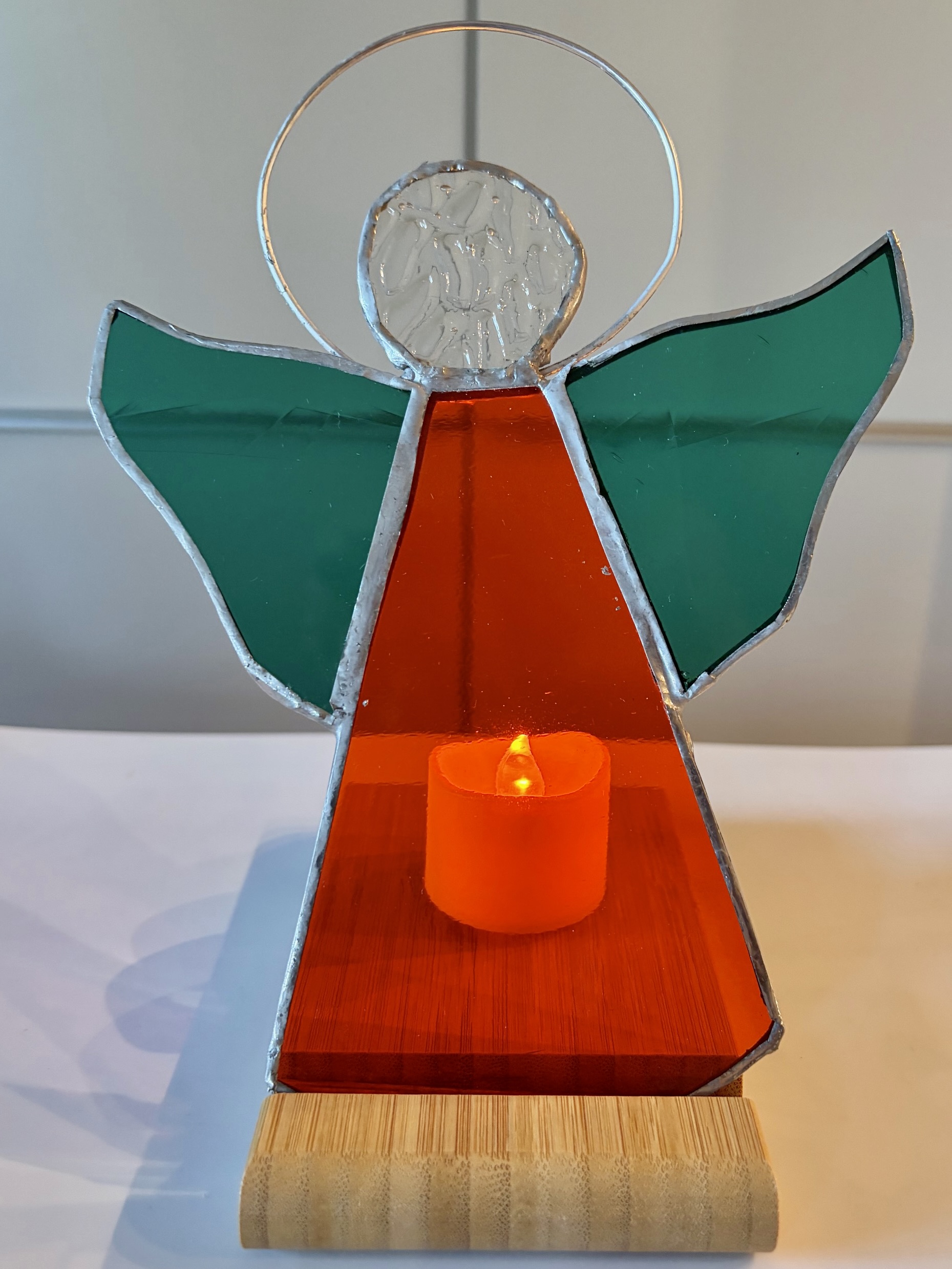 Ange orange vert