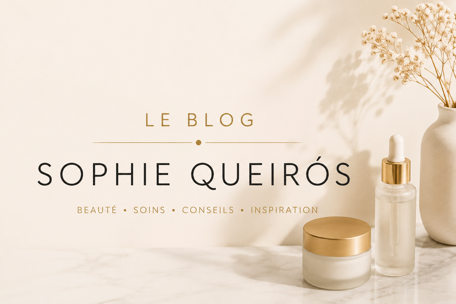 Conseils beauté de Sophie Queiros