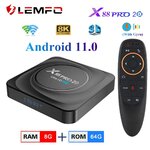 LEMFO-bo-tier-Smart-TV-X88-Pro-20-RK3566-Android-11-8-go-128-go-8K