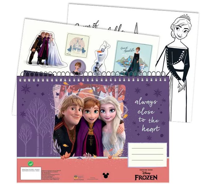 carnet-de-dessin-a4-frozen-idyllic-40-feuilles-stickers-1