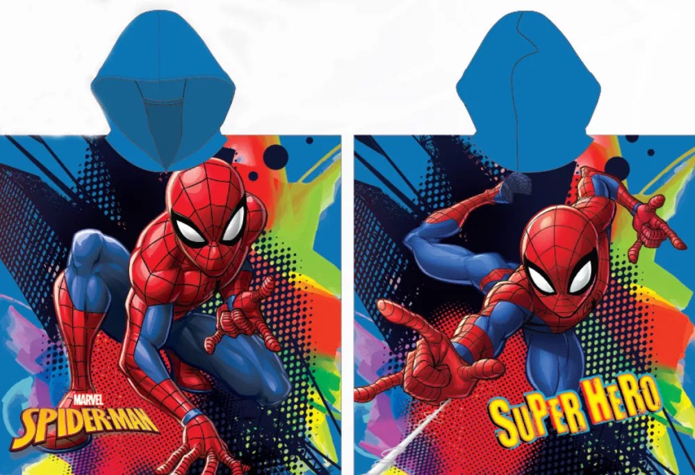 poncho-de-bain-spider-man-bleu-55-110-cm-1