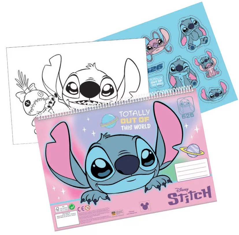 carnet-de-dessin-a4-stitch-universe-40-feuilles-stickers-1