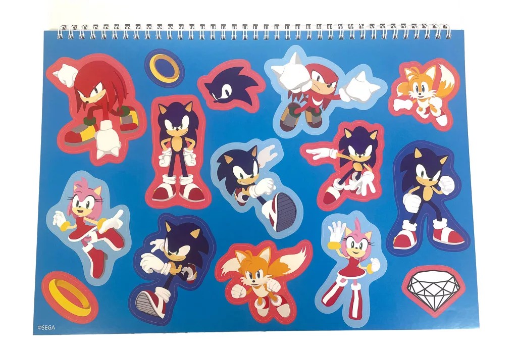 carnet-de-dessin-a4-sonic-speedy-40-feuilles-stickers-2