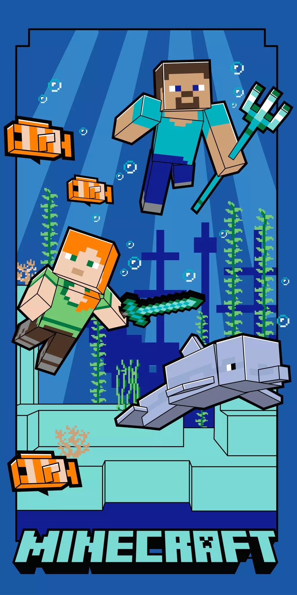 serviette-minecraft-sous-marine-a-sechage-rapide-70-140-cm-1