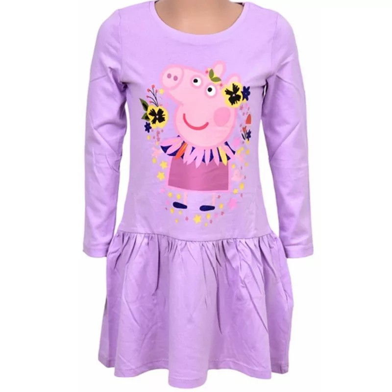 robe-manches-longues-peppa-pig-flower-fille-3-a-8-ans-1