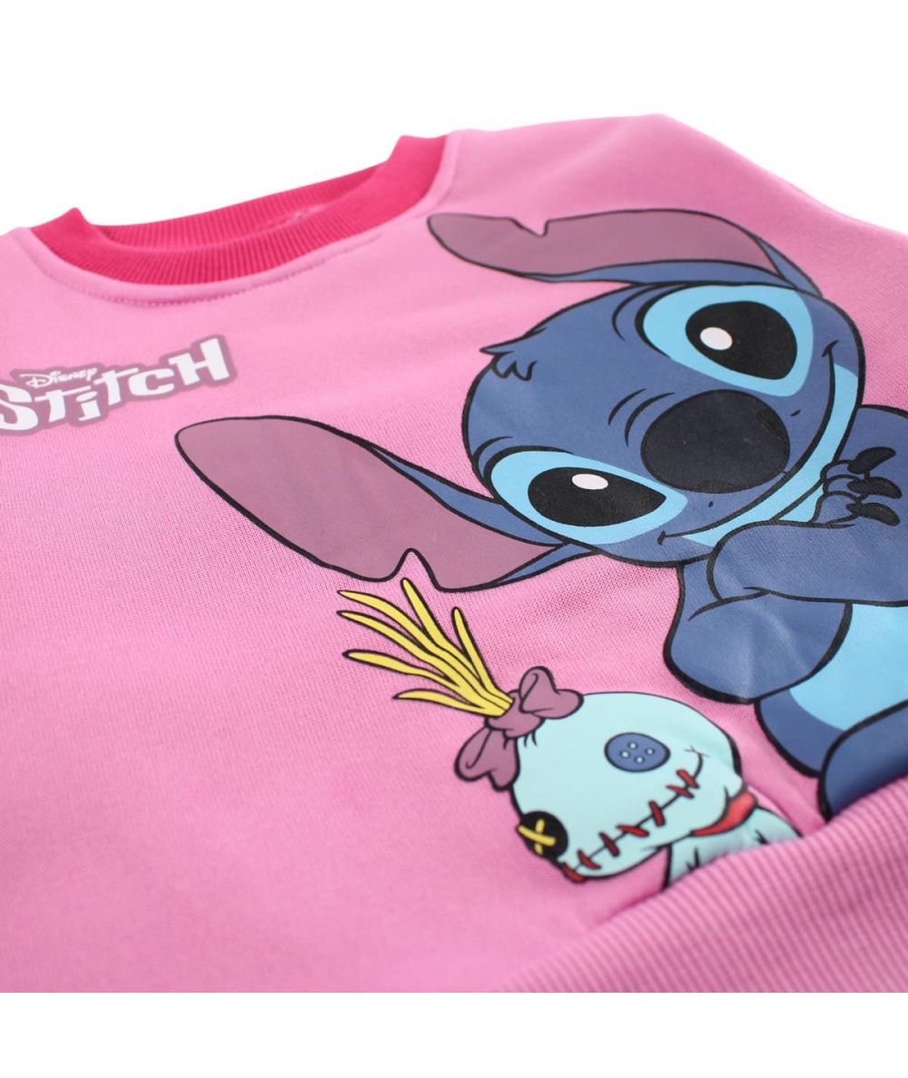 sweat-rose-lilo-stitch-fille-2
