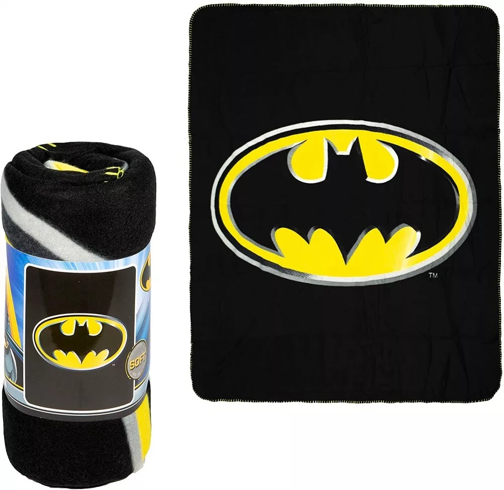 couverture-polaire-batman-emblem-100x140-2