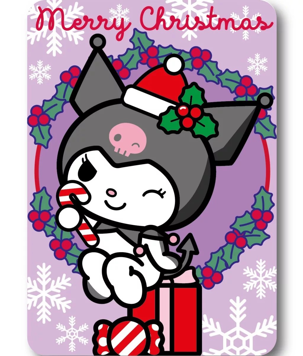 plaid-polaire-noel-kuromi-100-140-cm-1