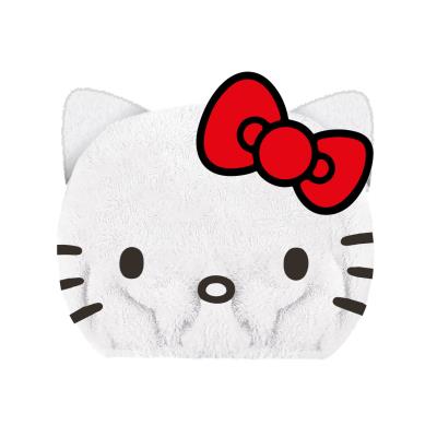 serviette-turban-hello-kitty-vue-face