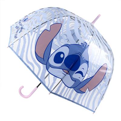 parapluie-stitch-transparent-bleu-vue-face