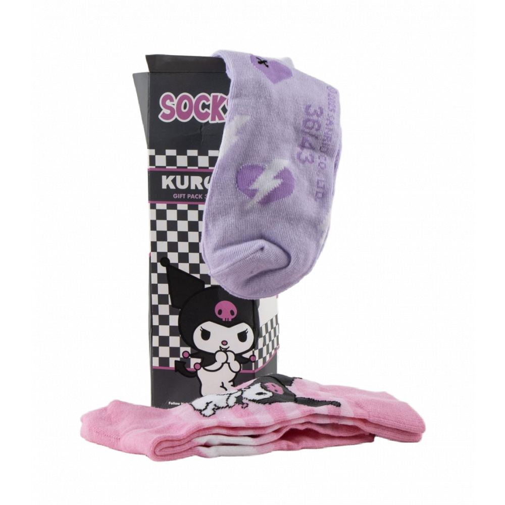 chaussettes-kuromi-contenue-boite
