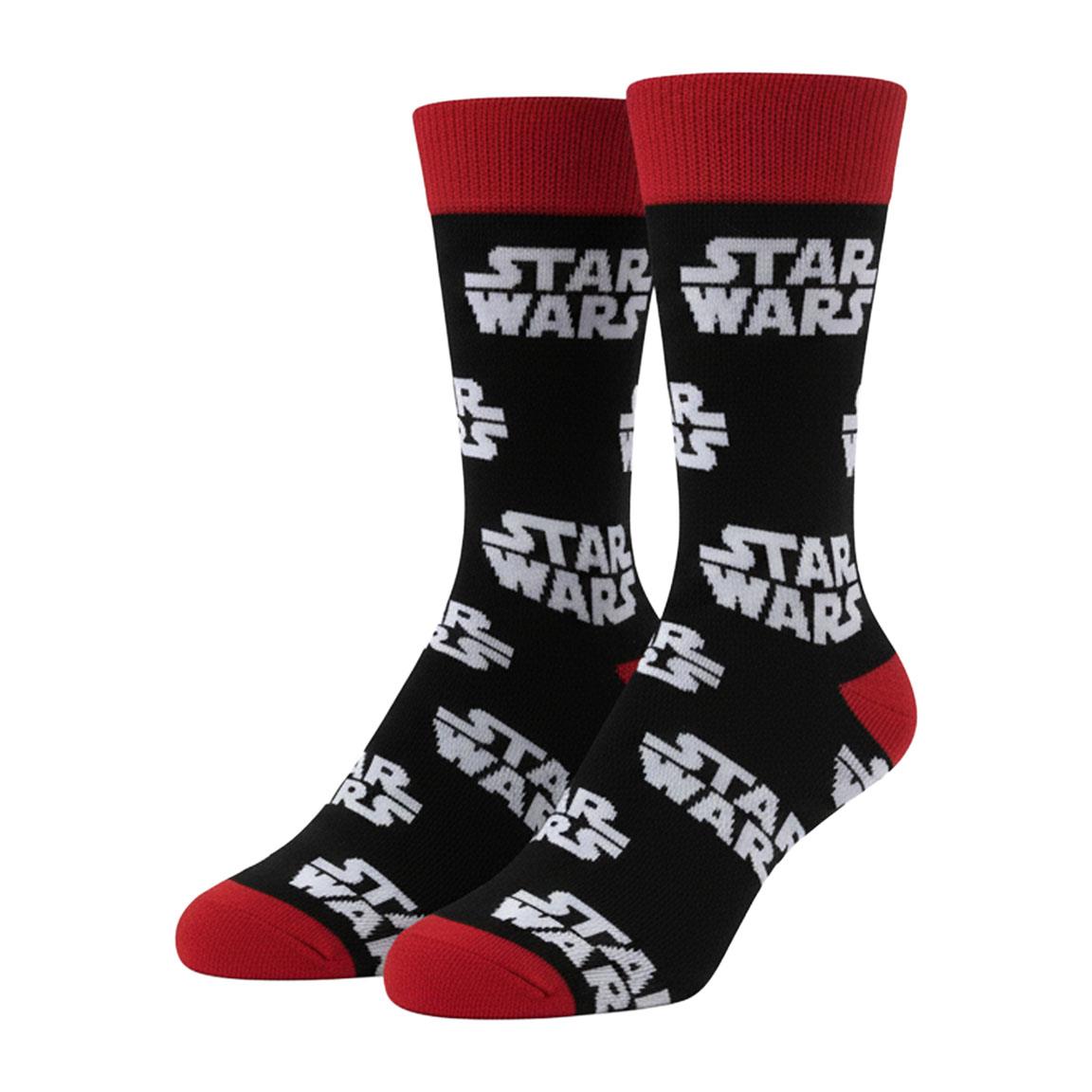 chaussettes-star-wars-rouge-noir