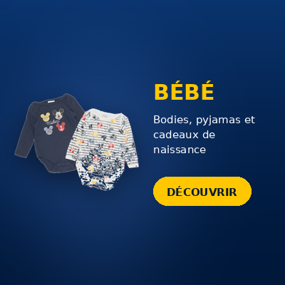 Bodies bébé Mickey Disney - cadeau de naissance Pop Licence