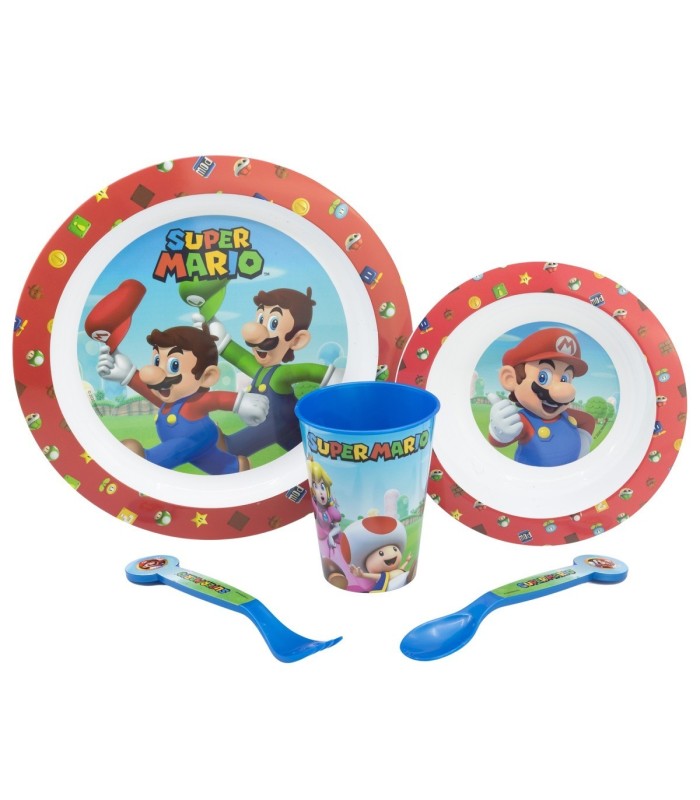 set-de-vaisselle-super-mario-5-pieces-1