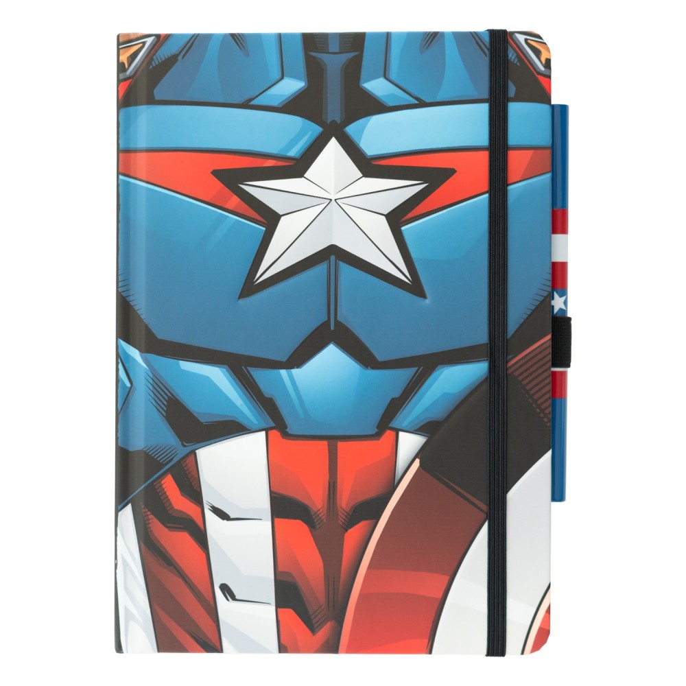 carnet-a5-premium-avec-stylo-marvel-captain-america-1