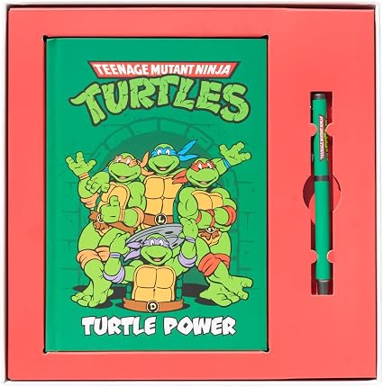 Coffret carnet A5 Premium et stylo Les Tortues Ninja
