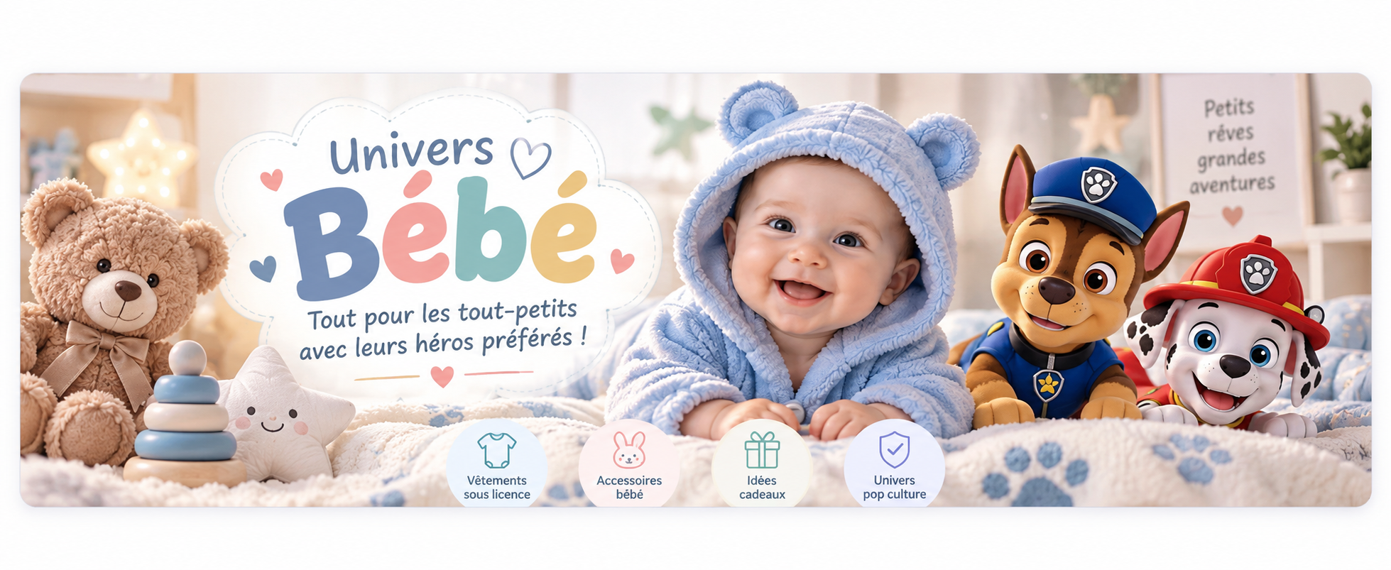 Lot 2 pantalons bebe Dumbo 62-68, univers Disney